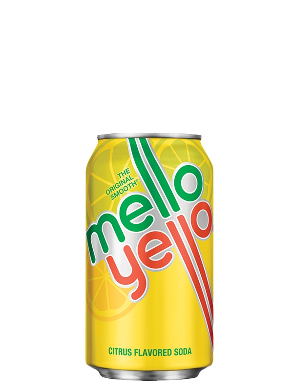     / Mello Yello citrus flavored soda 0,355. /.