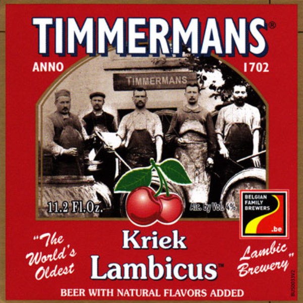    / Timmermans Kriek Lambic,  15.