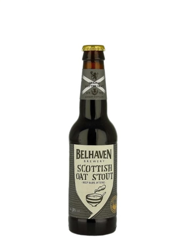 Белхавен Скоттиш Оат Стаут / Belhaven Scottish Oat Stout (бут 0,33л., алк 7%)