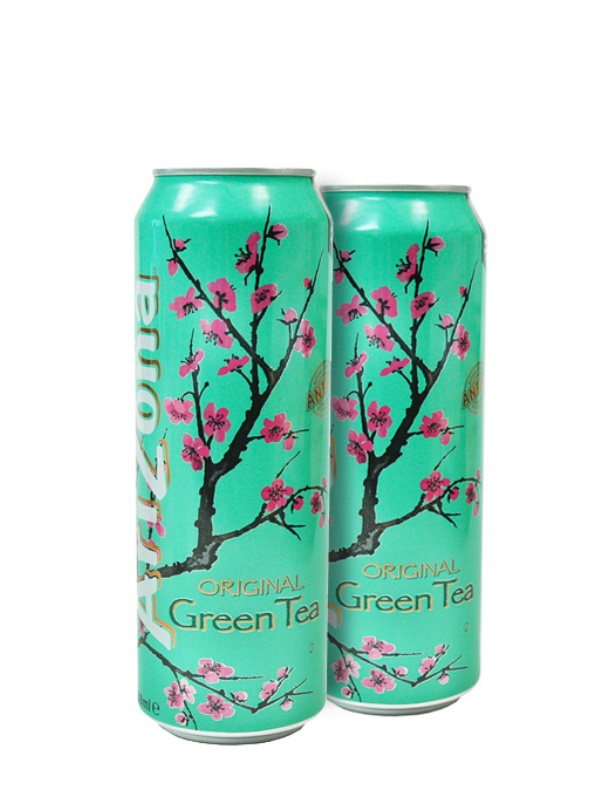      / Arizona Green tea with Ginseng and Honey 0,34. /